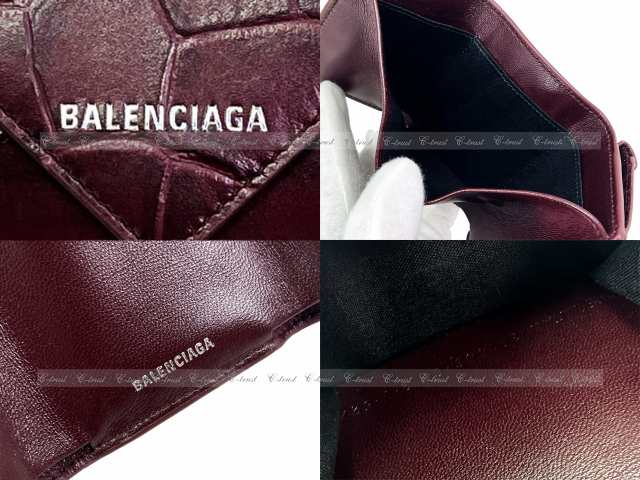 K290.. BALENCIAGA バレンシアガ 財布 CASH ミニ ウォレット ハート 3